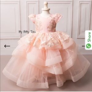 One dress blush color